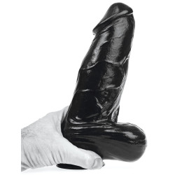 Domestic Partner Gode DP92B Panzer L 18 x 7.5 cm Noir